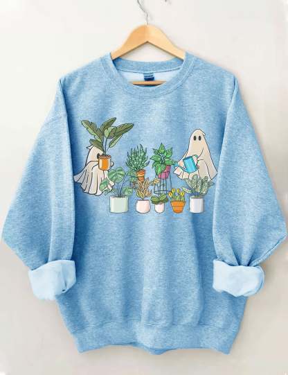 Ghost Plant Lady Sweatshirt-carlalin