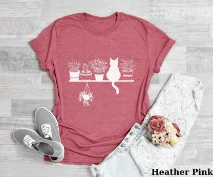 Cats And Plants Shirt
