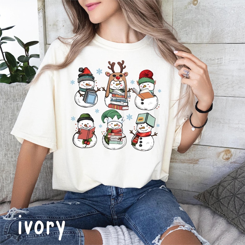 Bookish Christmas Shirt