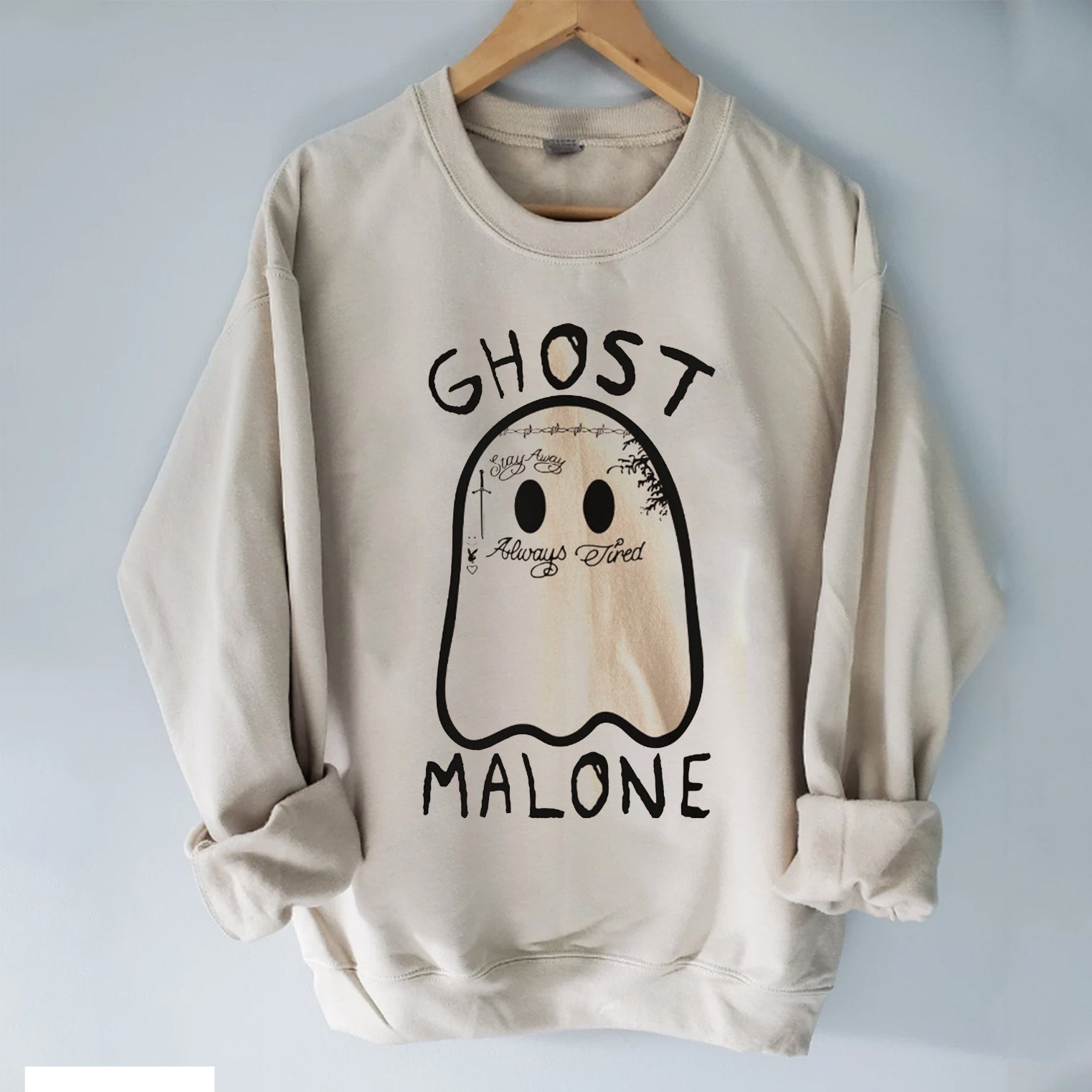 Ghost Malone Sweatshirt-carlalin