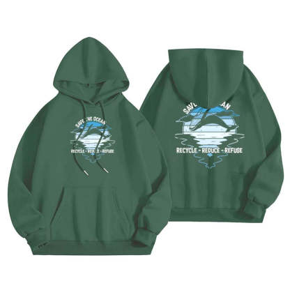 Save and Protect our Ocean Hoodie-carlalin