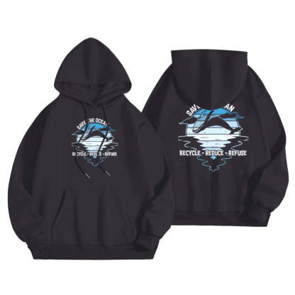 Save and Protect our Ocean Hoodie-carlalin