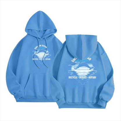 Save and Protect our Ocean Hoodie-carlalin