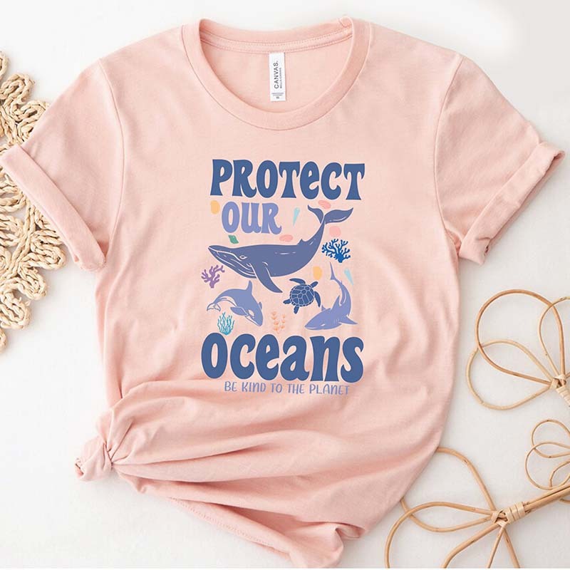 Protect Our Oceans  Women's  T-Shirt-carlalin