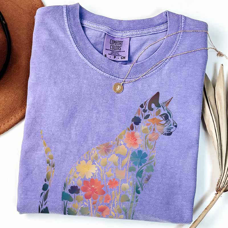 Animal Lover At  Cat T-Shirt Gift for Mom 