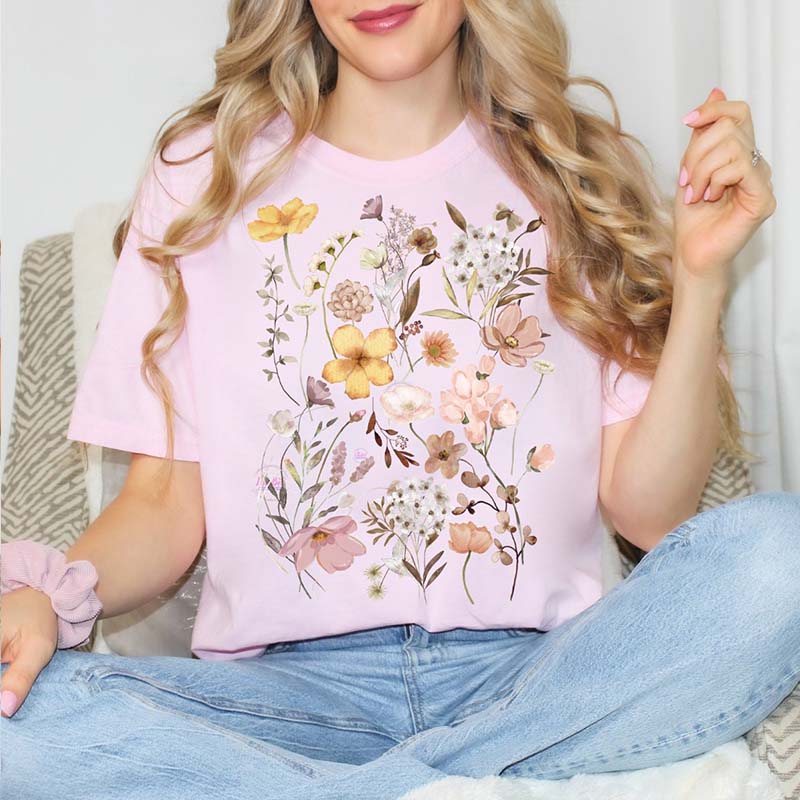 Flower Gift for Vanilla Girl T-Shirt-carlalin