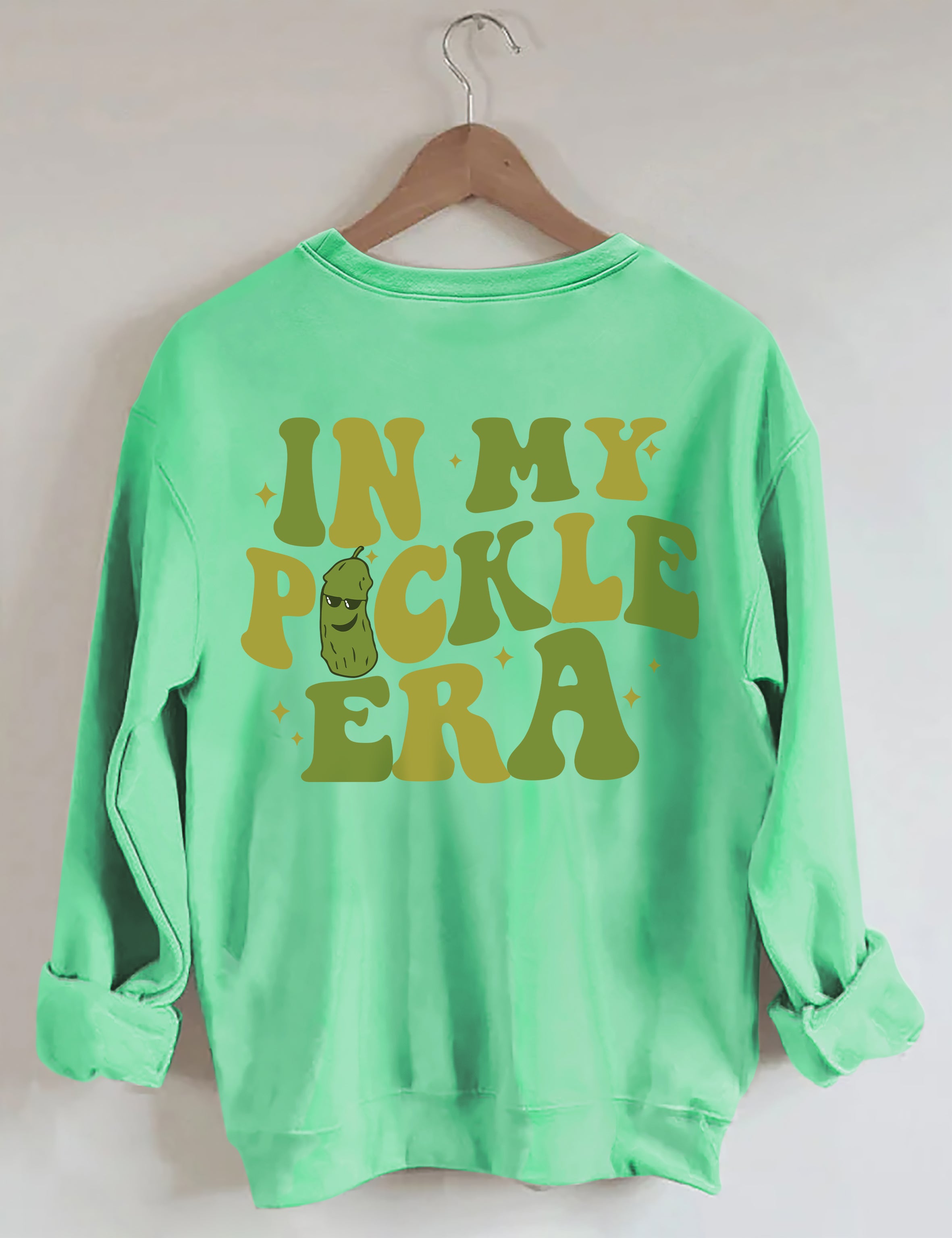 Retro Pickle Club Sweatshirt-carlalin
