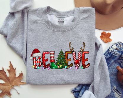 Believe Christmas Sweatshirt