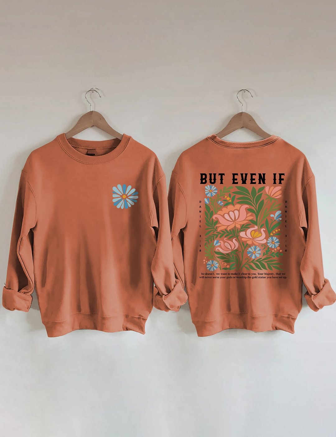 But Even If Boho Christian Sweatshirt-carlalin