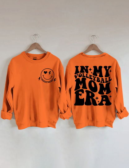 In My Volleyball Mom Era Sweatshirt-carlalin