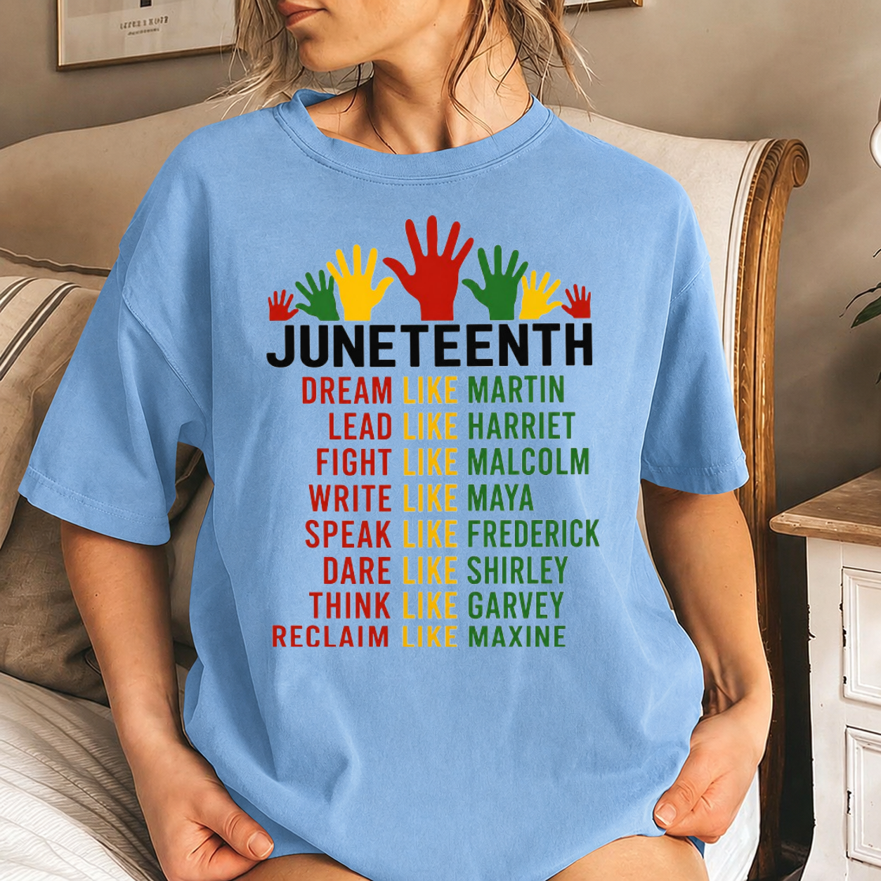 Juneteenth Freedom Legacy Inspirational Graphic Shirt