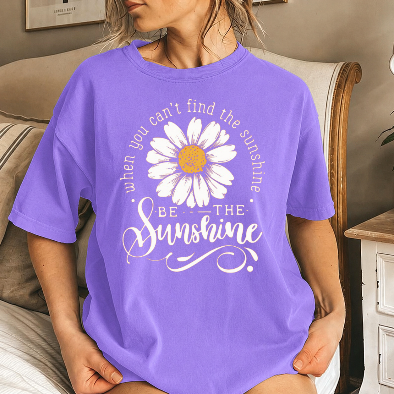 Be The Sunshine Daisy Graphic Tee