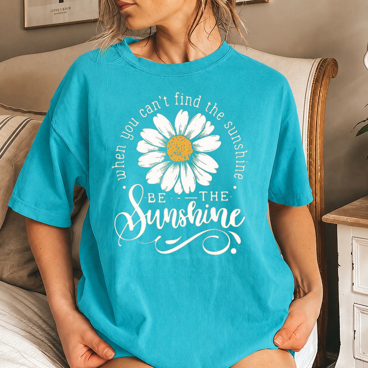 Be The Sunshine Daisy Graphic Tee