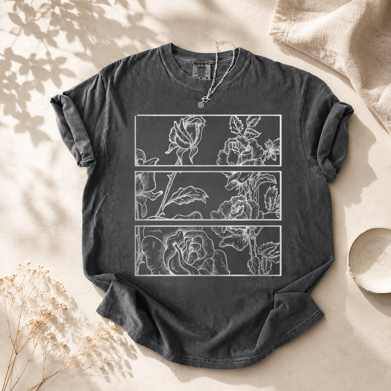 Vintage Rose Graphic Tee
