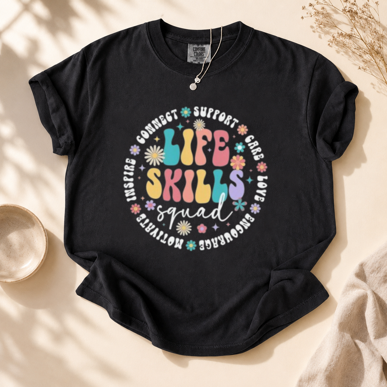 Life Skills Squad Shirt Life Skills Teaching Gift Life Skills Teacher Appreciation Gifts Unisex T-Shirt