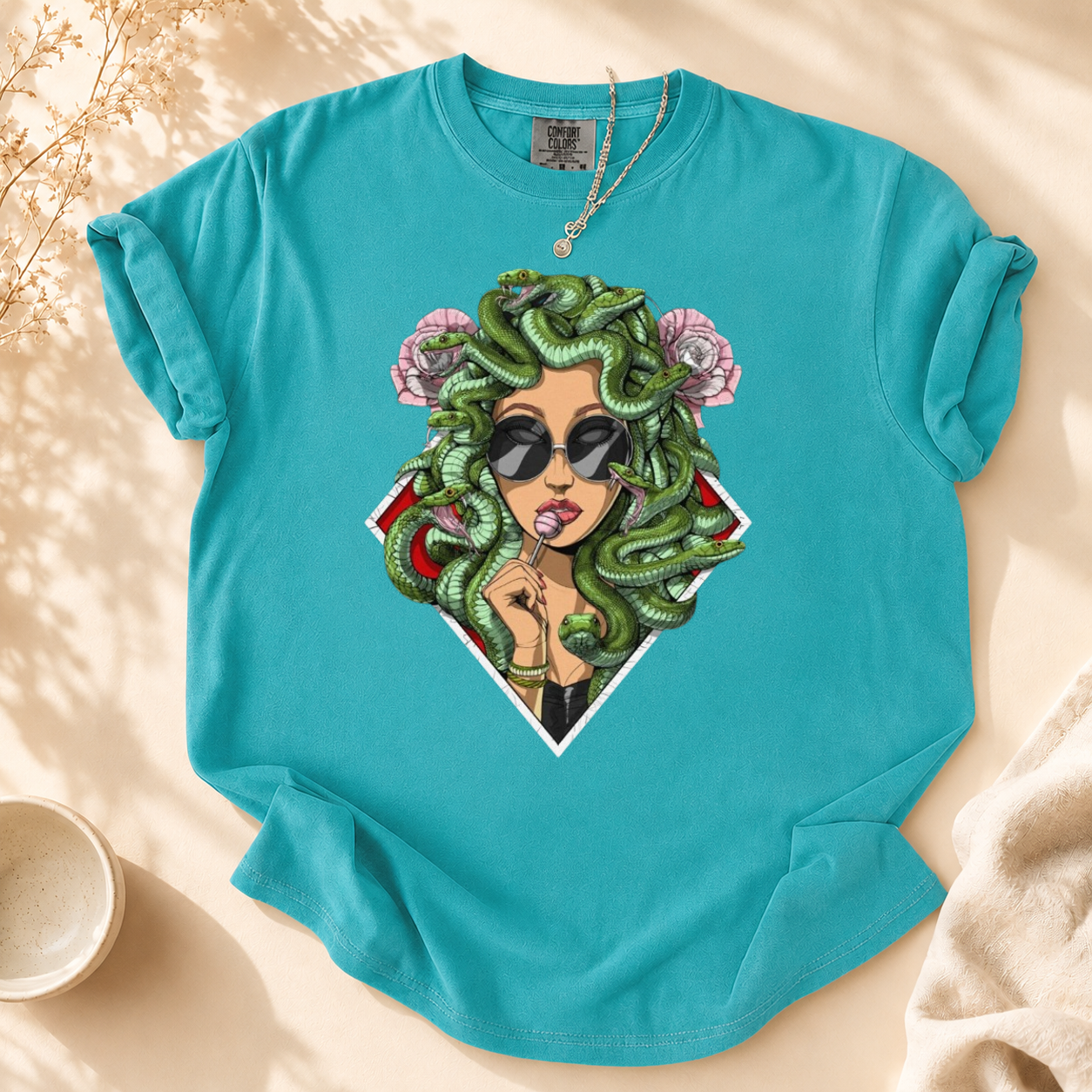 Medusa T-Shirt, Greek Mythology Tee