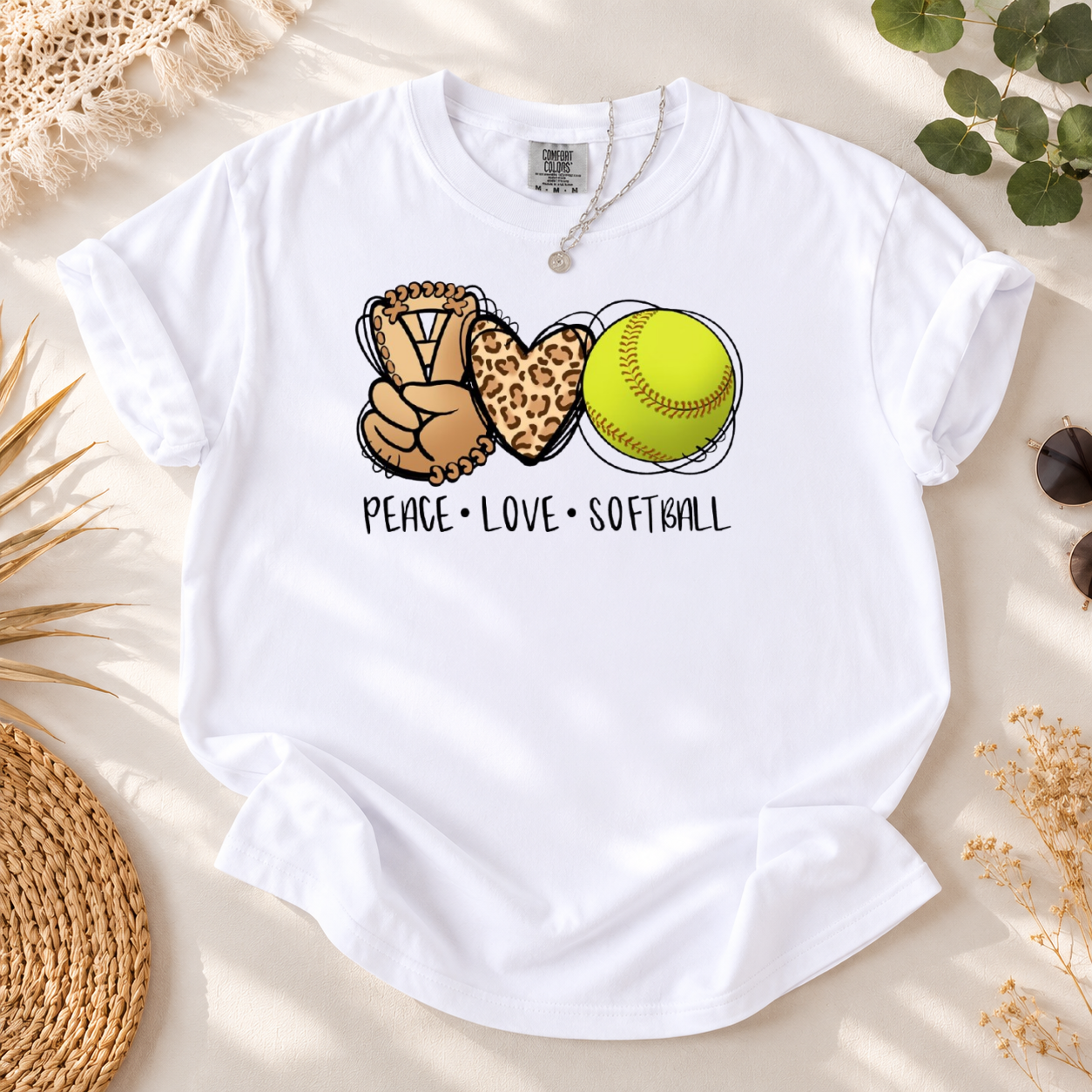 Peace Love Softball Shirt, Softball Mom Shirt, Game Shirt, Softball Tshirt, Catcher Shirt, Softball Shirt, Catcher Softball