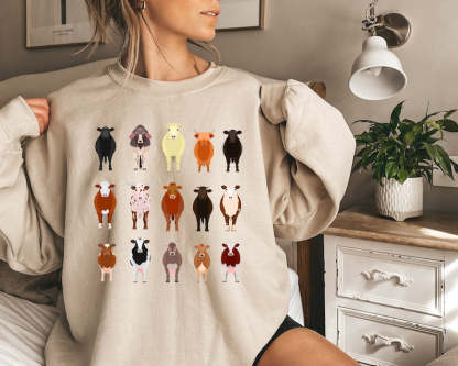 Funny Cow sweatshirt-carlalin