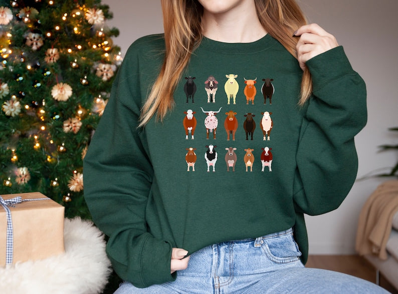 Funny Cow sweatshirt-carlalin