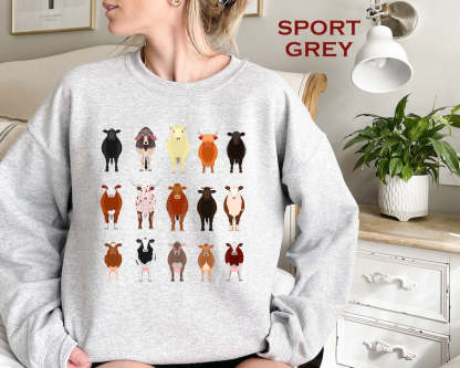 Funny Cow sweatshirt-carlalin