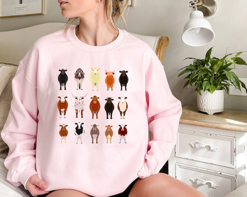 Funny Cow sweatshirt-carlalin
