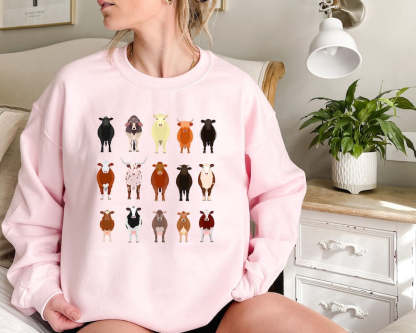 Funny Cow sweatshirt-carlalin