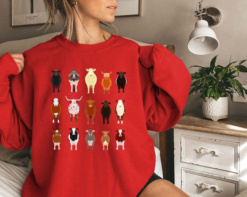 Funny Cow sweatshirt-carlalin