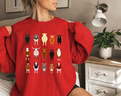 Funny Cow sweatshirt-carlalin