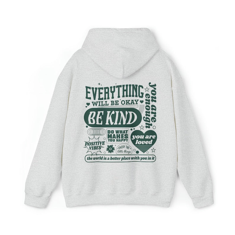 Everything Will Be Okay Hoodie-carlalin