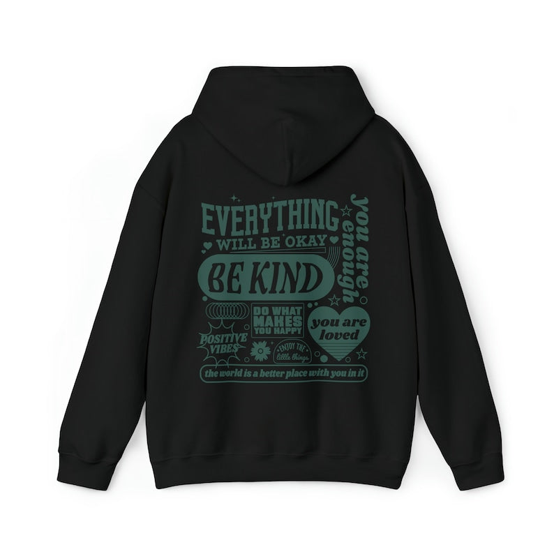 Everything Will Be Okay Hoodie-carlalin