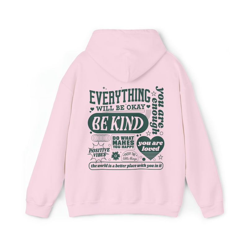 Everything Will Be Okay Hoodie-carlalin
