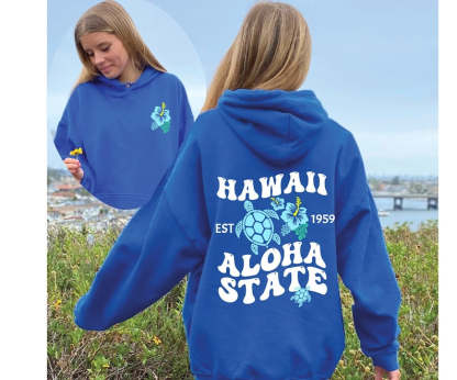 Aesthetic Hawaii Hoodie-carlalin