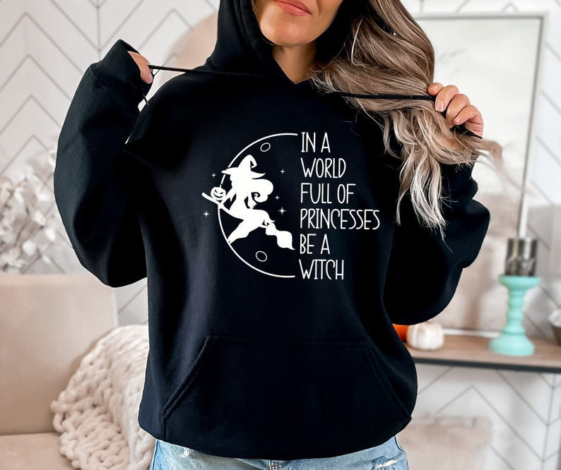 Cute Witch Hoodie-carlalin
