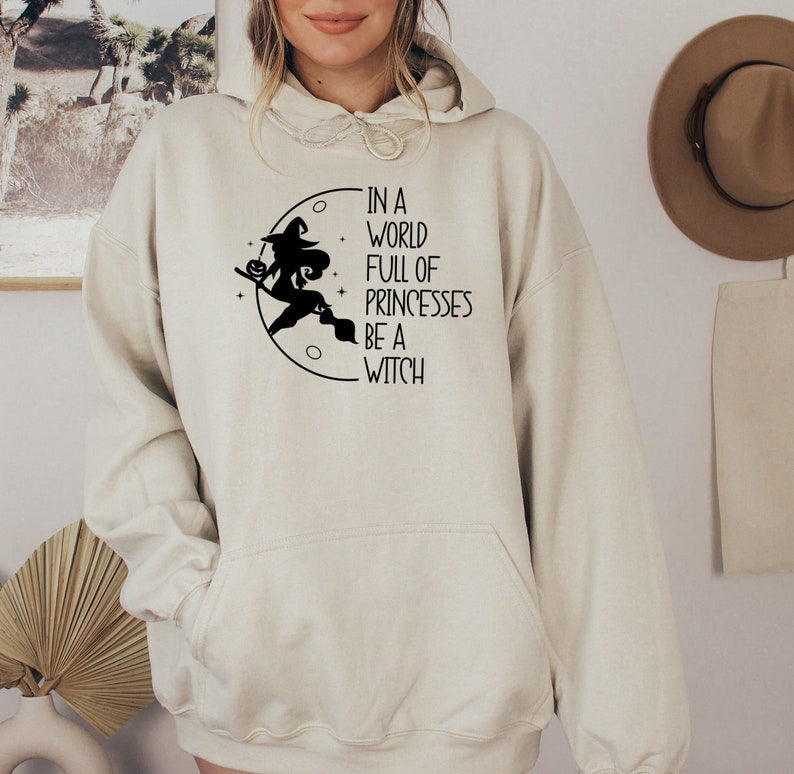 Cute Witch Hoodie-carlalin
