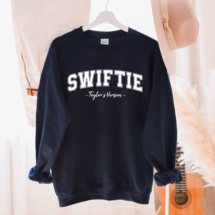 TS LETTER PRINT SWEATSHIRT-carlalin