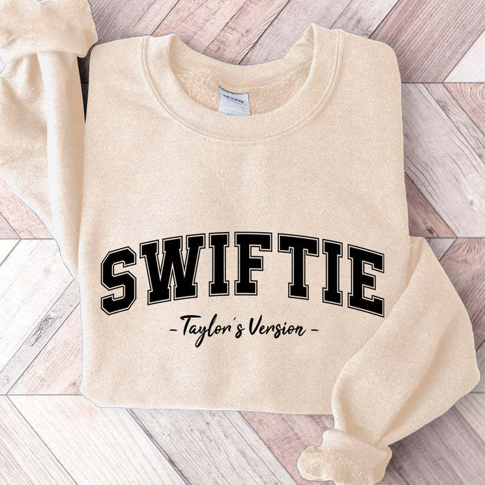 TS LETTER PRINT SWEATSHIRT-carlalin