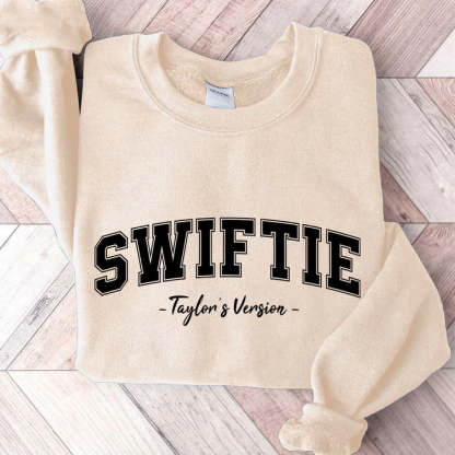 TS LETTER PRINT SWEATSHIRT-carlalin