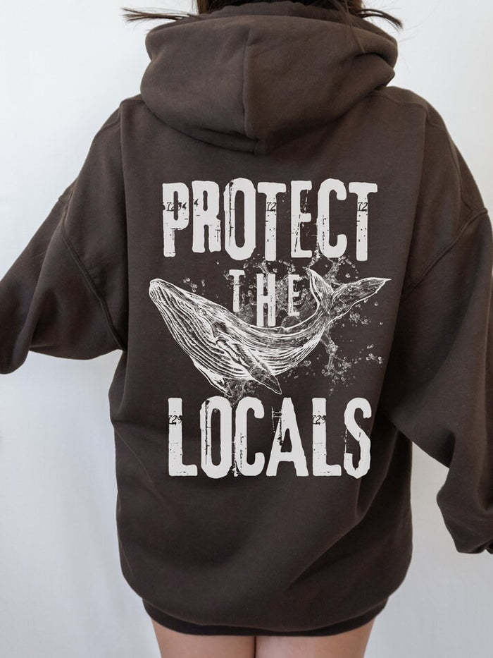 Protect The Local Whales Ocean Hoodie-carlalin