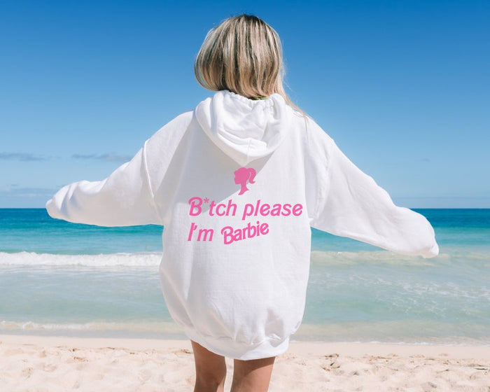 Barbie Movie Y2K Hoodie-carlalin