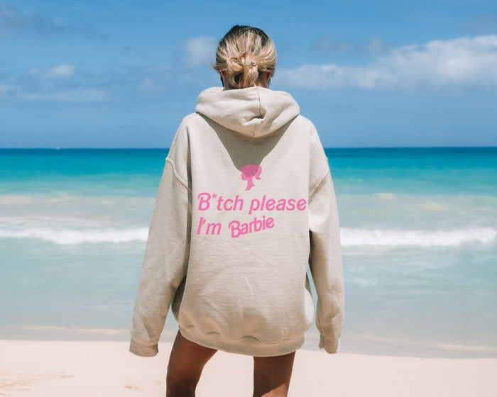 Barbie Movie Y2K Hoodie-carlalin