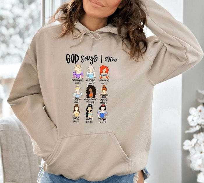 Princess Casual Hoodie-carlalin