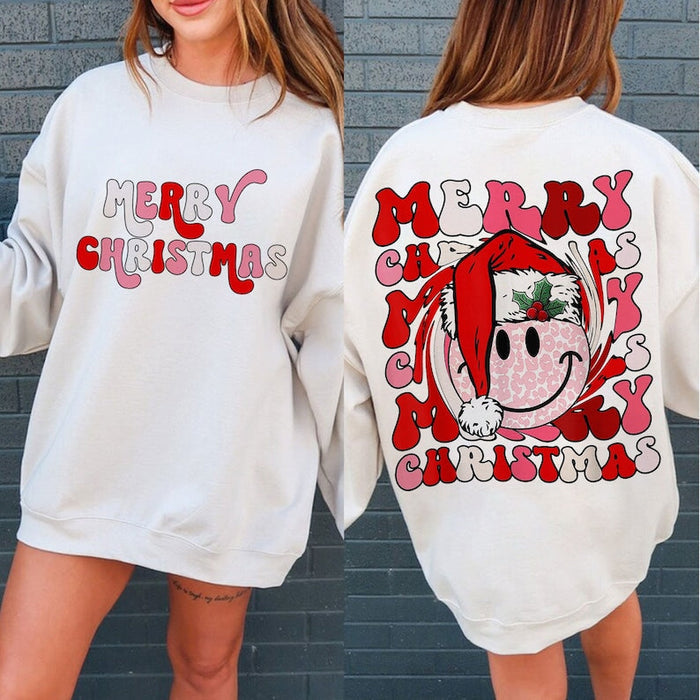 Merry Christmas Sweatshirt-carlalin