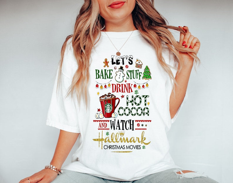 Christmas Nights Comfort Color Shirt-carlalin