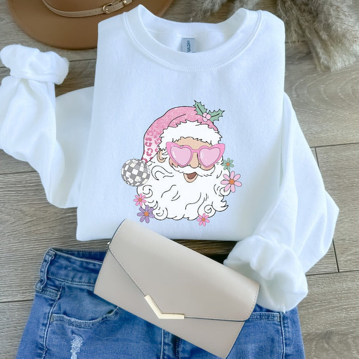 Disco Santa Sweatshirt-carlalin