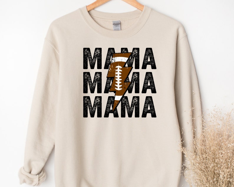 Football Mama Sweatshirt-carlalin