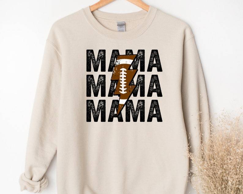 Football Mama Sweatshirt-carlalin