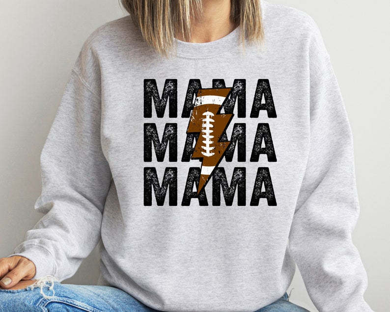 Football Mama Sweatshirt-carlalin