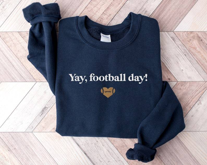 Yay Football Day Sweatshirt-carlalin