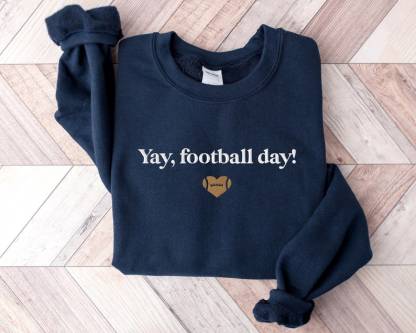Yay Football Day Sweatshirt-carlalin