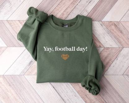 Yay Football Day Sweatshirt-carlalin